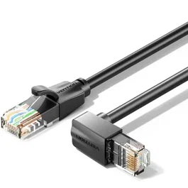 Vention Cable de red Cat.6 UTP acodado 90º 5m Negro